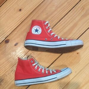 Converse Chuck Taylor Red Canvas Sneakers
